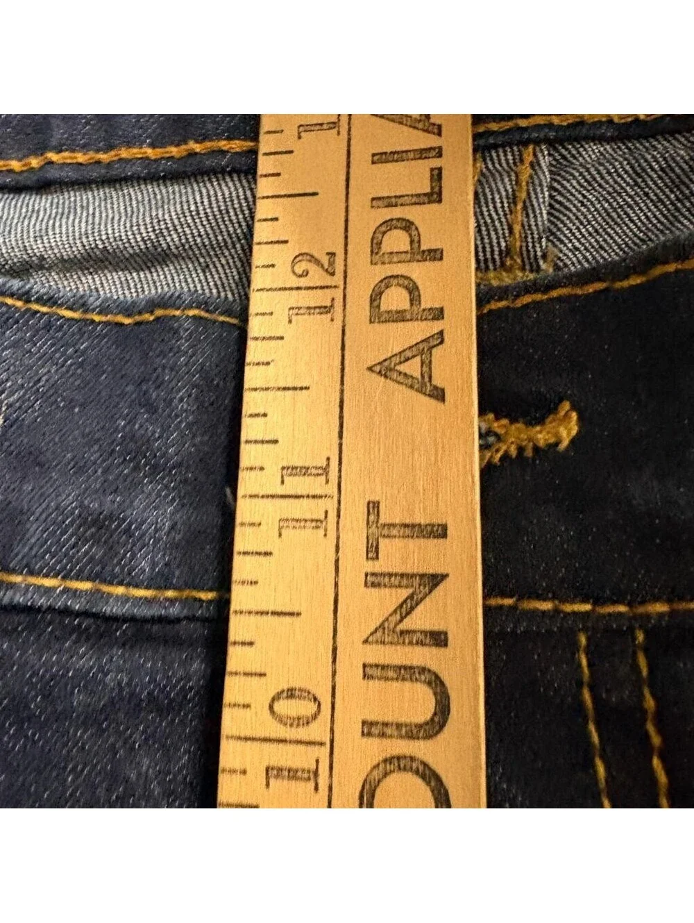 Beverly Hills Polo Club Jeans Mens 42x32 Blue Stretch Denim Straight Leg